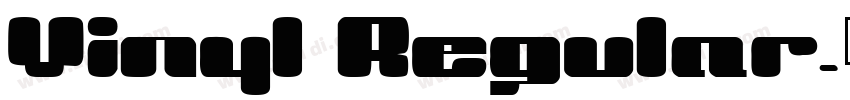 Vinyl Regular字体转换